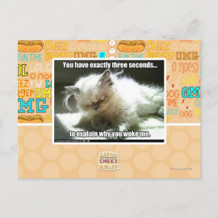Carte Postale Trois secondes