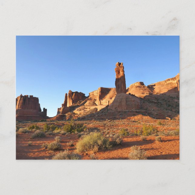 Carte Postale Trois Sœurs au Parc national des Arches (Devant)