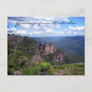 Carte Postale trois soeurs australie
