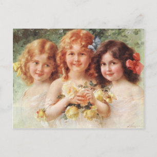 Carte Postale Trois Soeurs - Émile Vernon