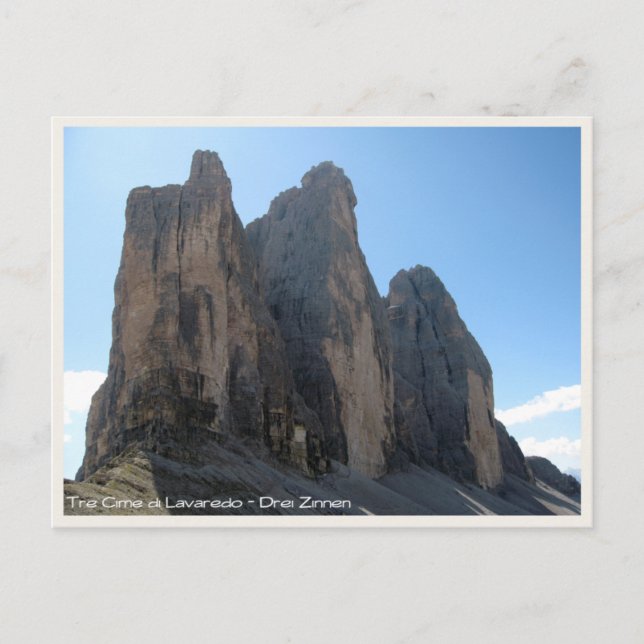 Carte Postale Trois sommets (Devant)