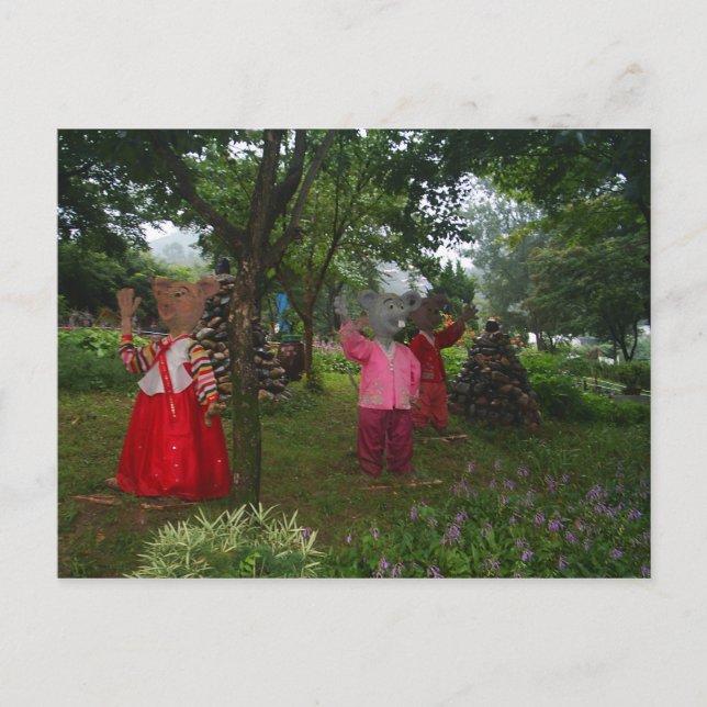 Carte Postale Trois souris aveugles (Devant)