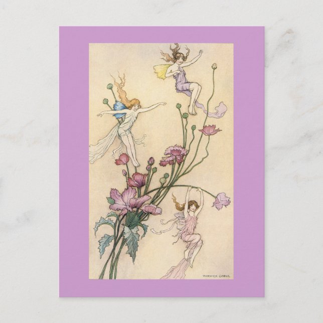 Carte Postale Trois Sprites Mad avec Joy Postcard (Devant)