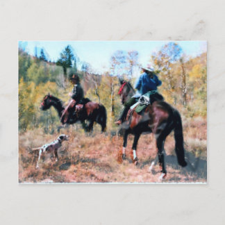 Carte Postale Trois sur le sentier
