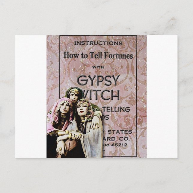 Carte Postale Trois Tsiganes, art altéré (Devant)