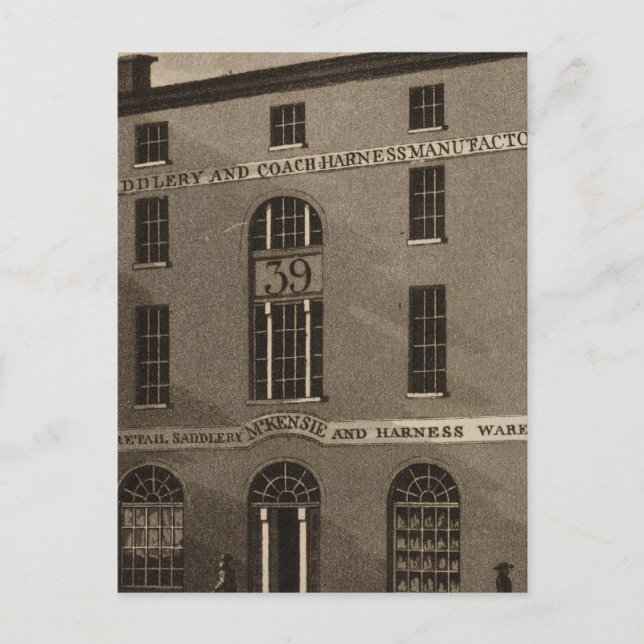 Carte Postale Troisième rue à Philadelphie (Devant)