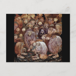 Carte Postale Troll Hugging Boy Gnome