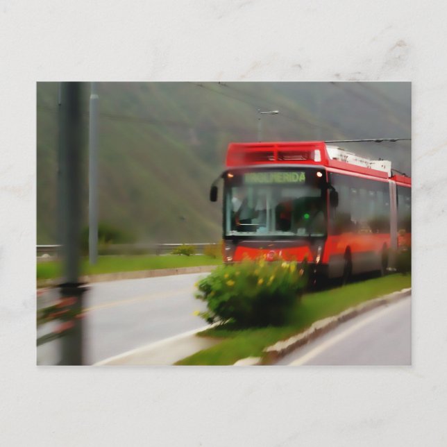 Carte postale Trolley (Devant)
