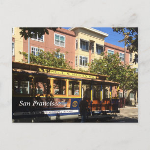 Carte Postale Trolley de San Francisco