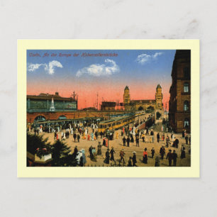 Carte Postale Trolley Ramp, Cologne Köln, Allemagne Vintage