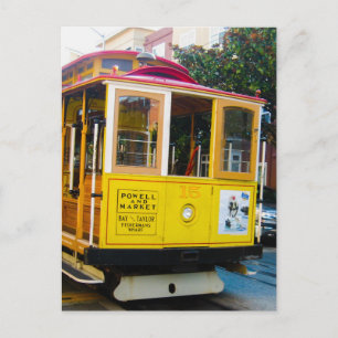 Carte Postale Trolley San Francisco California