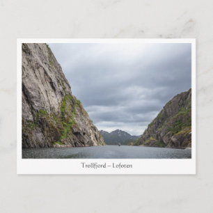 Carte Postale Trollfjord Lofoten
