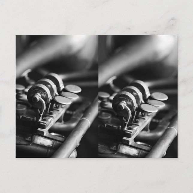 Carte Postale Trompete (Devant)