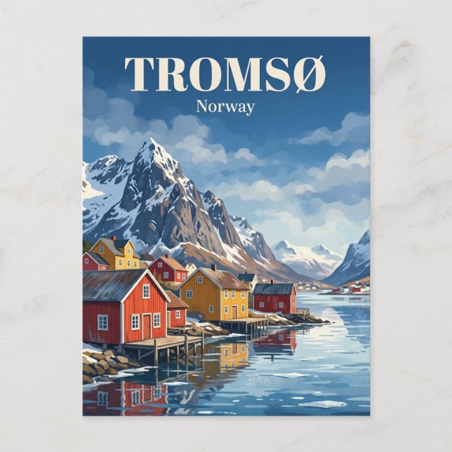 Carte Postale Tromsø Norvège (Devant)