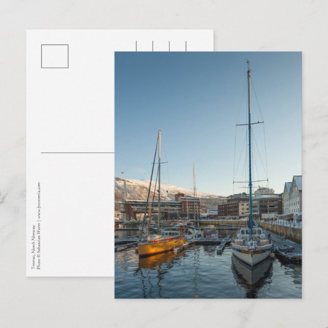 Carte Postale Tromso Norvège (Devant / Derrière)