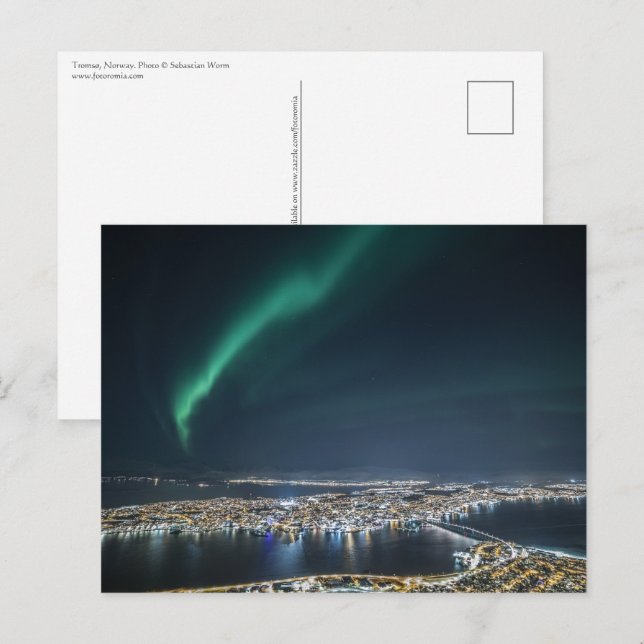 Carte Postale Tromso Norvège (Devant / Derrière)