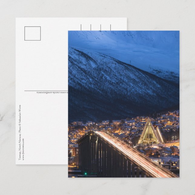 Carte Postale Tromso Norvège (Devant / Derrière)