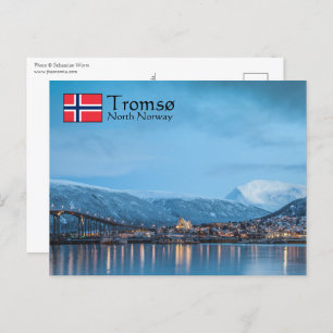 Carte Postale Tromso Norvège