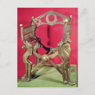 Carte Postale Trône du roi Dagobert,