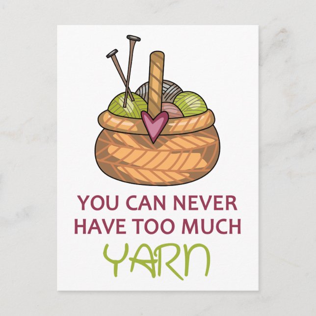 Carte Postale Trop de fils (Devant)