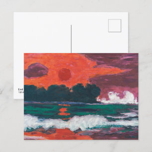 Carte Postale Tropensonne   Emil Nolde  