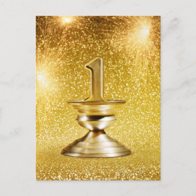 Carte Postale Trophée Première Place (Devant)