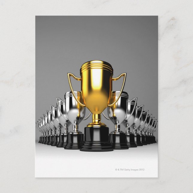 Carte Postale Trophys en argent 3 (Devant)