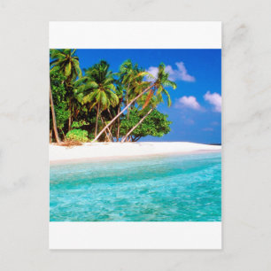 Carte Postale Tropical Island Trade Winds Maldive