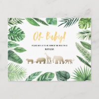 Tropical or moderne coloré maman-to-be