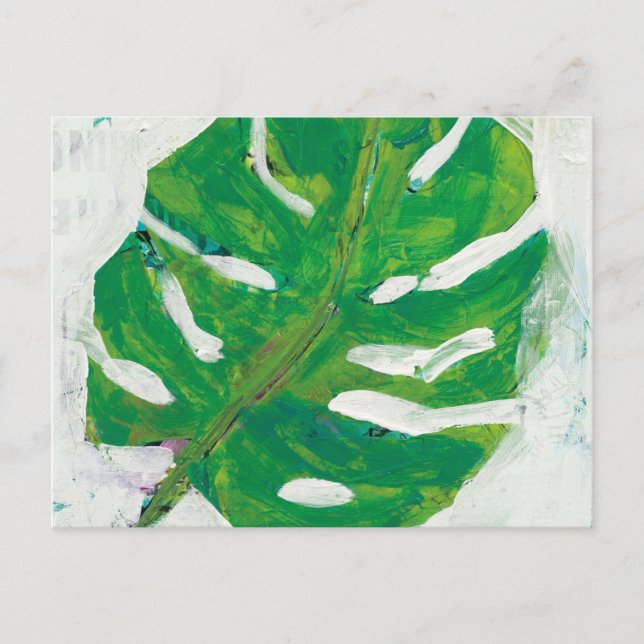 Carte Postale Tropical | Palm Leaf (Devant)