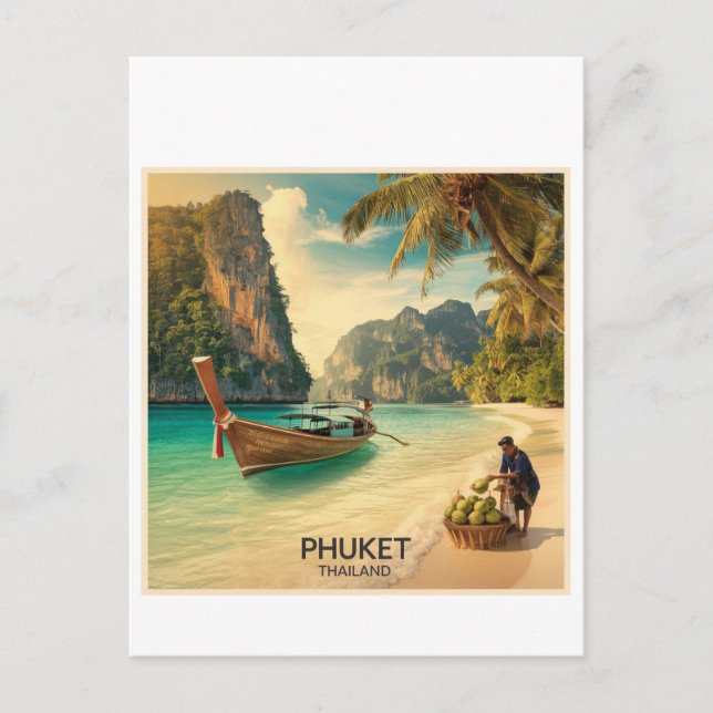 Carte Postale Tropical Paradise Phuket  (Devant)