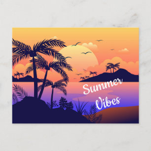 Carte postale tropicale