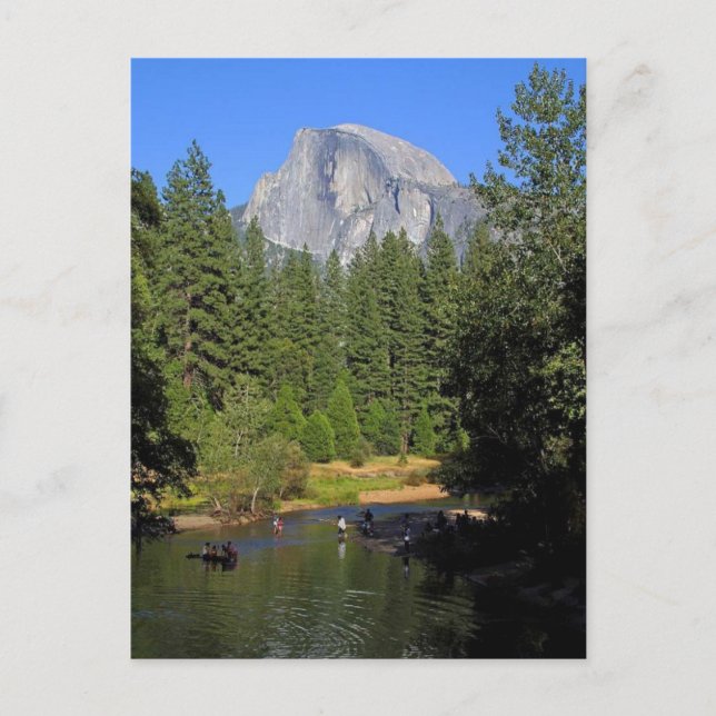 Carte Postale Trou De Baignade Dans Le Parc National De Yosemite (Devant)