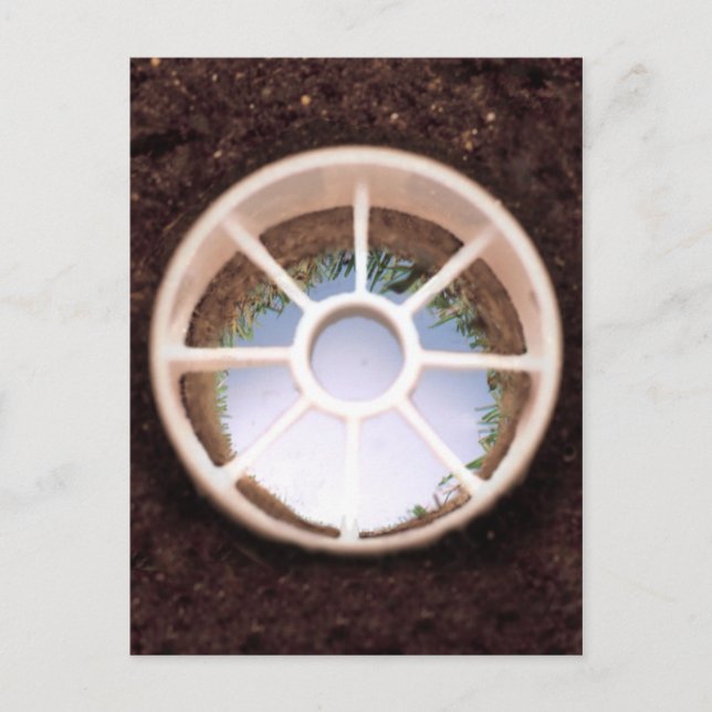 Carte Postale Trou de golf (Devant)