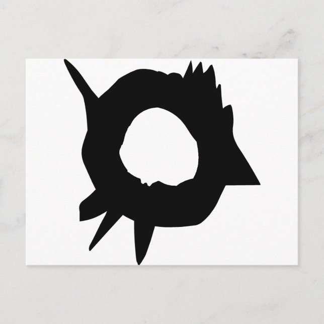 Carte Postale Trou de puce (Devant)