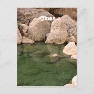 Carte Postale Trou d'eau Oman