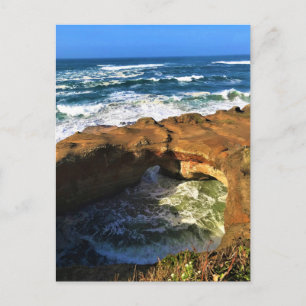 Carte Postale Trou du diable, Newport, Oregon
