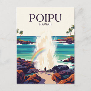 Carte Postale Trou Souffleur USA