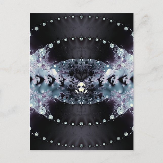 Carte Postale Trou Violet (Devant)