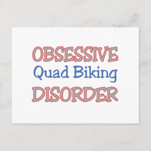 Carte Postale Trouble du quad Obsessionnel