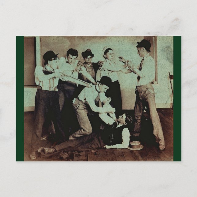 Carte Postale Trouble in the Pool Hall and other Shenanigans (Devant)