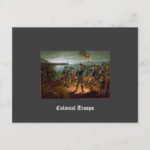 Carte Postale Troupes coloniales