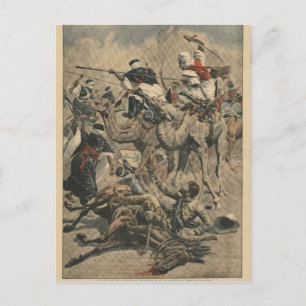 Carte Postale Troupes françaises au Sahara