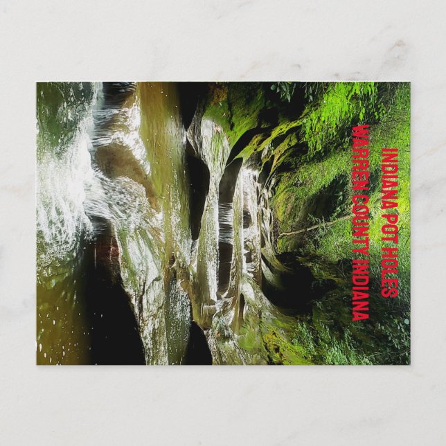 Carte Postale Trous Pot Indiana (Devant)