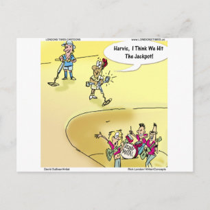 Carte Postale Trouver des cadeaux amusants en métal lourd Tee -