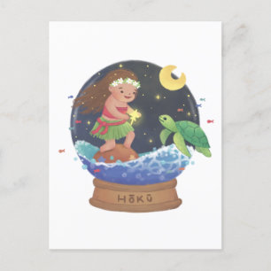 Carte Postale Trouver Hoku : l'illustration étoile