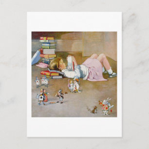 CARTE POSTALE TROUVER LE PAYS DES MERVEILLES