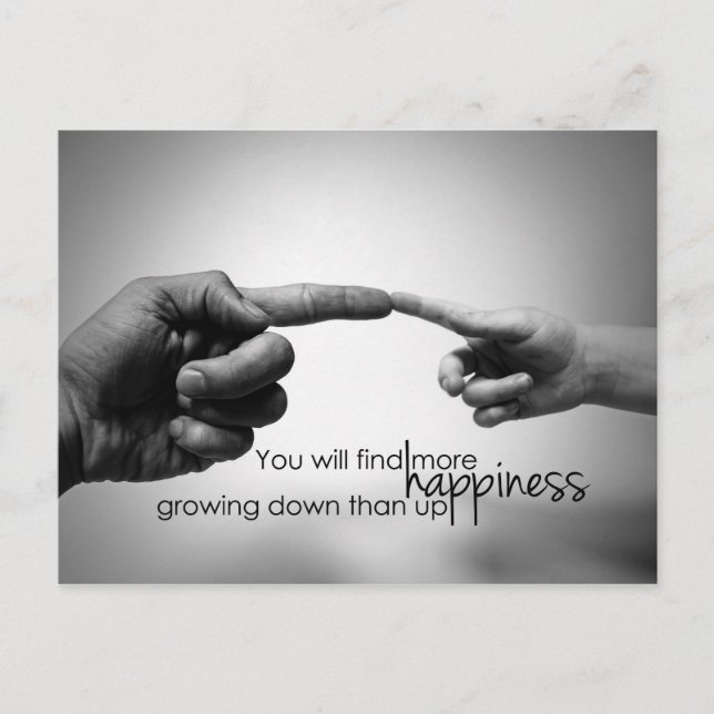 Carte Postale Trouver plus Happiness Inspiration (Devant)