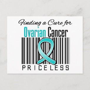 Carte Postale Trouver un remède pour le cancer de l'ovaire PRICE