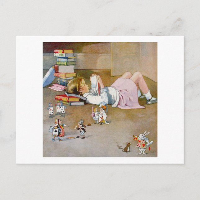 CARTE POSTALE TROUVER WONDERLAND (Devant)